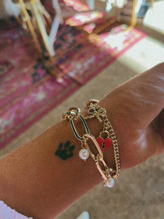 Valentine's Day - Be Mine Charm Bracelets-K. Ellis Boutique